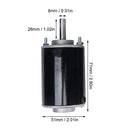 Deosdum - High Speed DC Motor for Lawnmowers, 12V/24V, 3500/7000 RPM, 26mm Shaft