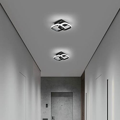 AMZ - Modern LED Ceiling Light Fixture, 22W Square Design, 6500K Cool White