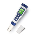 Shop Gotmeet's 5 in 1 Digital pH Tester Pen for accurate water testing. Ideal for hydroponics, pools, aquariums, and more. Measure pH, EC, TDS, and temperature!