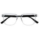 OPULIZE LEO Unisex Resting Glasses with modern rectangular frames