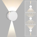HaoDrisk Adjustable Beam Outdoor Wall Light, IP65 Waterproof, 3000K Warm White