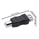 Dsyj Usb Type a Female to Usb Type B Male Adapter - Easy Plug and Play