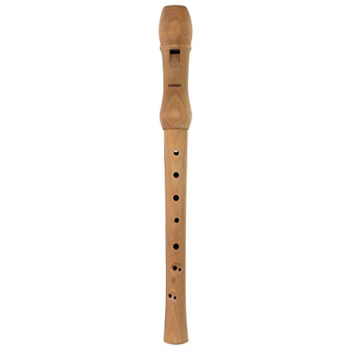 Hohner - Soprano Recorder 9560 Natural Pear Wood, Baroque, 2 Pieces