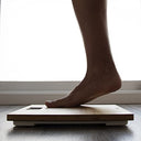 Cecotec - Precision 9300 Digital Bathroom Scales with Eco-Friendly Bamboo Platform, LCD Display, 180 kg Capacity, Includes Tape Measure