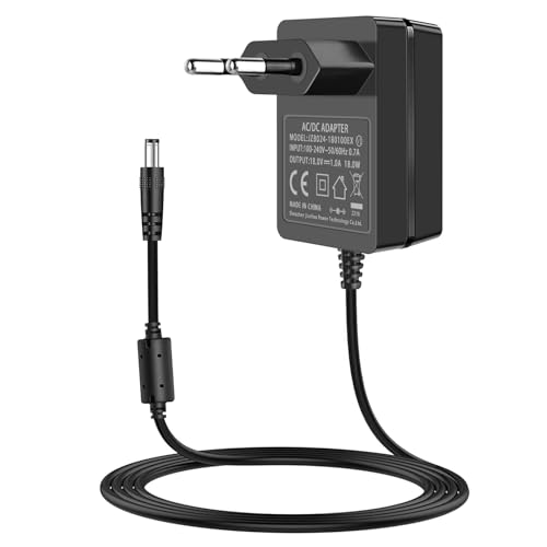 AMZ - 18V 1A DC Power Supply Adapter, CE Certified, EU Plug, 100V-240V