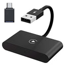 Upgrade your car with Aumotop's Wireless Android Auto Carplay Adapter. Easy plug & play setup converts wired connections to wireless for seamless driving.