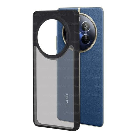 Wellpoint - Trendy Designer Back Case Cover With Stand for Realme 12 Pro Black