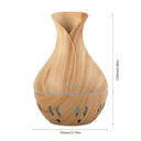 HENGBIRD - 130ml Ultrasonic Aroma Diffuser with 7 LED Colors, BPA Free