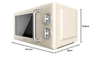 Cecotec ProClean 3110 Retro Beige Microwave With Grill - 20L Capacity