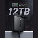 Ugreen - SATA III to USB 3.0 Adapter Cable with UASP, 5Gbps Transfer Rate, Compatible with 2.5" & 3.5" HDD/SSD