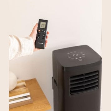 Create - Portable Air Conditioner 3-in-1, 7000BTU, Up to 20m², 17L/day Dehumidifier, Sleep Mode