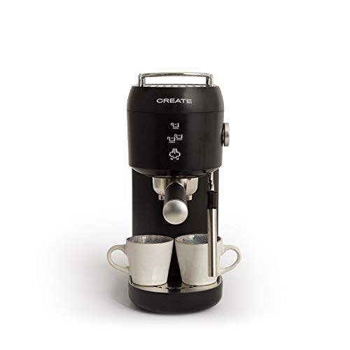 Create - Thera Studio Semi-Automatic Espresso Machine, 1400W, 20 Bar, Milk Frother