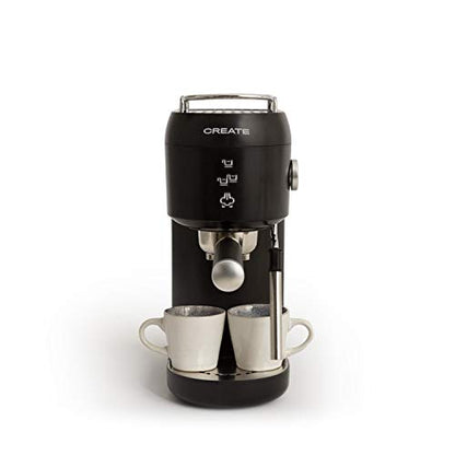 Create - Thera Studio Semi-Automatic Espresso Machine, 1400W, 20 Bar, Milk Frother