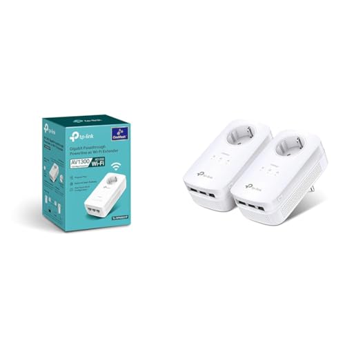 TP-Link - WLAN Powerline Adapter Set TL-WPA8631P & TL-PA8030P KIT