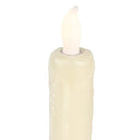 Ideen Mit Herz - Set of 2 LED Real Wax Candles, 25 cm High, Flickering Effect