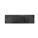 Discover the Cherry Slim Wireless Keyboard with Bluetooth and 2.4GHz connectivity. Rechargeable, sleek design, and Portuguese layout. Perfect for home or office use!