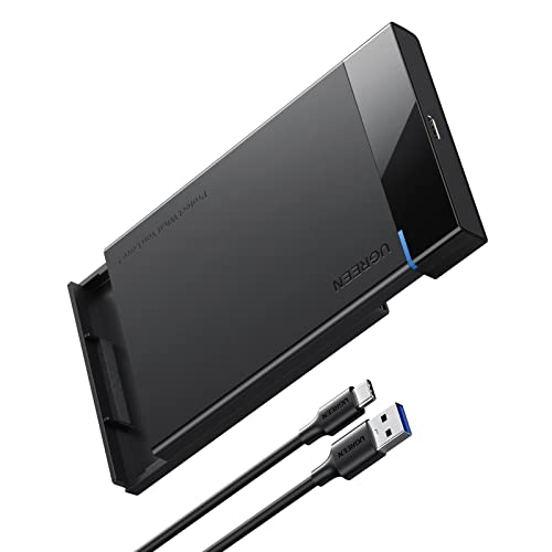 UGREEN - 2.5" USB C to SATA III Hard Drive Enclosure, 6Gbps, UASP & Trim Support