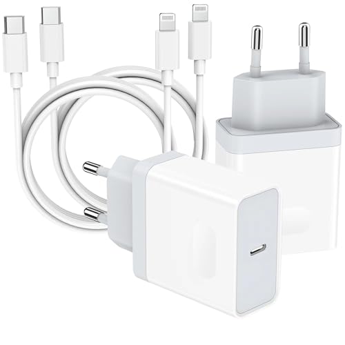 Nisiyama - 25W Charger And 2M Charging Cable For iPhone 14/13/12/11, 4-Pack