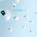 Luqeeg - Portable Lossless Sound MP3 Player with 1.8" LCD Screen & Earphones