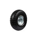 Maxxhaul 10" Flat Free Tire For Garden Carts & Hand Trucks - Puncture Resistant