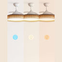 Create - Wind Clear Ceiling Fan with Light, 40W, 108cm, 6 Speeds, Retractable Blades, 3 Light Temperatures, Summer-Winter Mode