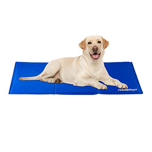 Relaxdays - Dog Cooling Mat With Gel, Self-Cooling, Heavy Duty, 60 x 100 cm