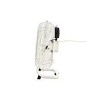 Create - 12" Retro Air Floor Fan, Powerful Airflow, 3 Speeds, Quiet, Lightweight, Non-Slip Legs, 55W