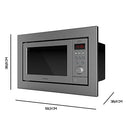 Cecotec GrandHeat 2500 Built-in Microwave With Grill and 900 W Power