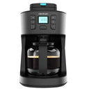 Cecotec 1086W Grind & Drop Drip Coffee Maker - 12 Cups, Stainless Steel
