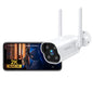 GNCC - 2K Outdoor Security Camera with Motion Detection and Night Vision