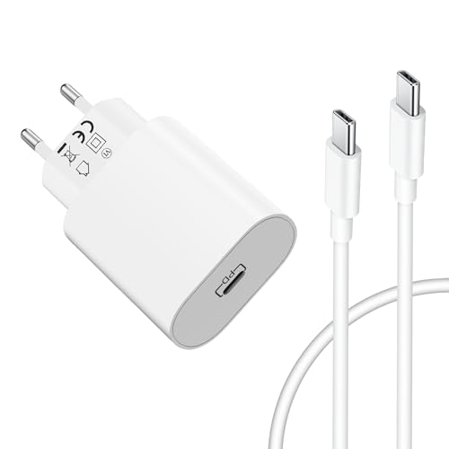 MatauMahi - 20W USB C Charger With 1m Type C Cable, Quick PD Power Adapter