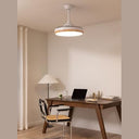 Create - Wind Clear Ceiling Fan with Light, WiFi, 6 Speeds, Retractable Blades, Quiet, Timer