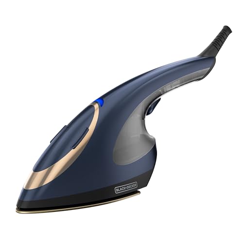 BLACK+DECKER - Press & Steam 2-in-1 Iron and Steamer, Ceramic Soleplate