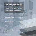 Huawei - Tempered Glass Screen Protector for HUAWEI Watch GT 5 Pro 46 mm, 9H, Anti-Scratch, Easy Installation [4Pcs]
