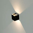 V-tac 12w Modern Square Led Wall Light - Waterproof & Adjustable Beam