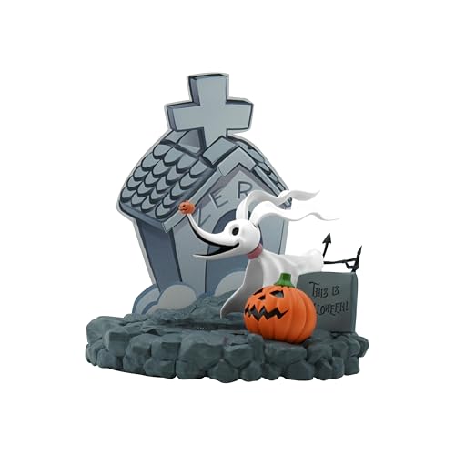 Explore the enchanting Nightmare Before Christmas with ABYstyle Studio's Zero Figurine. Modern black PVC model perfect for movie enthusiasts and collectors.
