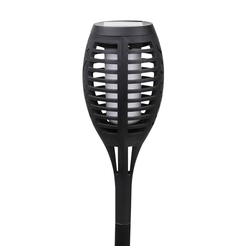 Alpine Corporation - 20" Tall Solar Powered LED Torch Light Stakes (Set of 6)