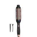 Achieve a salon-quality blowout at home with Wavytalk's updated thermal brush. Ionic technology for smoothness, dual voltage, and easy handling. Perfect for curls!