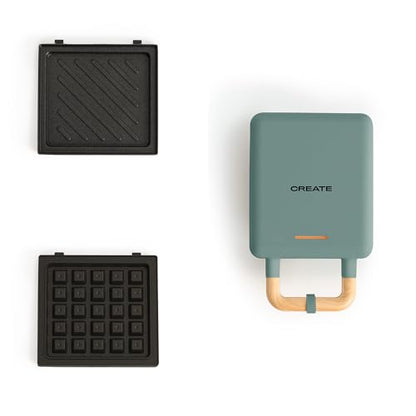 CREATE Stone Studio Sandwich Maker and Waffle Iron