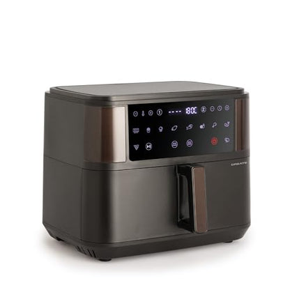 Create - Dual Hot Air Fryer 10L, 2400W, Touch Control, 10 Programs, Black