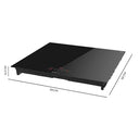 Cecotec - 3-Burner Induction Hob 7400W Power, Timer & Pan Detector