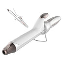 Cecotec Bamba SurfCare Curly Hair Curling Tongs in white with adjustable temperature settings