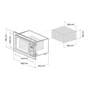 Cecotec GrandHeat 2000 Built-In Microwave With Grill - Quick Cooking