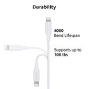 Amazon Basics - MFi Certified USB-C to Lightning Cable, 3ft, Fast Charging