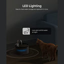 Giotohun - 2L Cat Water Fountain with 6 Filters & 3 Foam Filters, Black