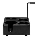 Normcore - Compact Tamping Station in Espresso Black Ashwood, 58mm Portafilter Stand, Durable Design