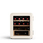 Create - Vintage 48L Wine Cooler, Cream White, Holds 12 Bottles