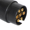 Generic - 7 Pin Trailer Extension Cable with Durable TPU Coating and Quality Copper Wire