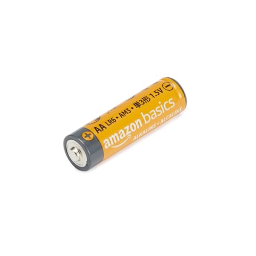 Amazon Basics - 48-Pack AA Alkaline Batteries, 1.5V, 10-Year Shelf Life