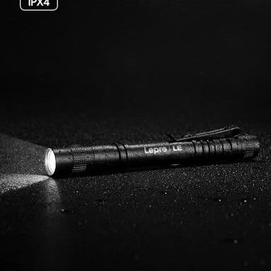 LE - Mini Pocket Pen Torch Light Flashlight C120, Pack of 2